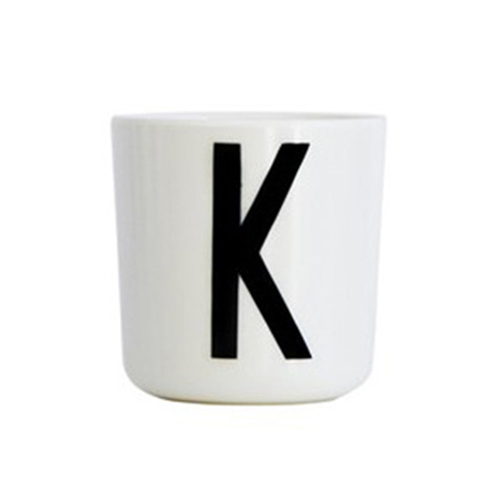 Design Letter Melamin Cup K