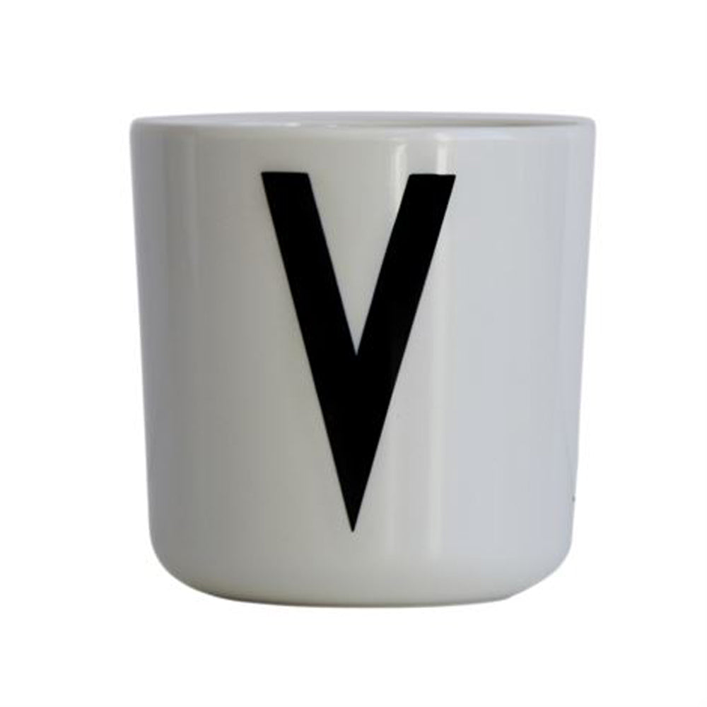 Design Letter Melamin Cup V