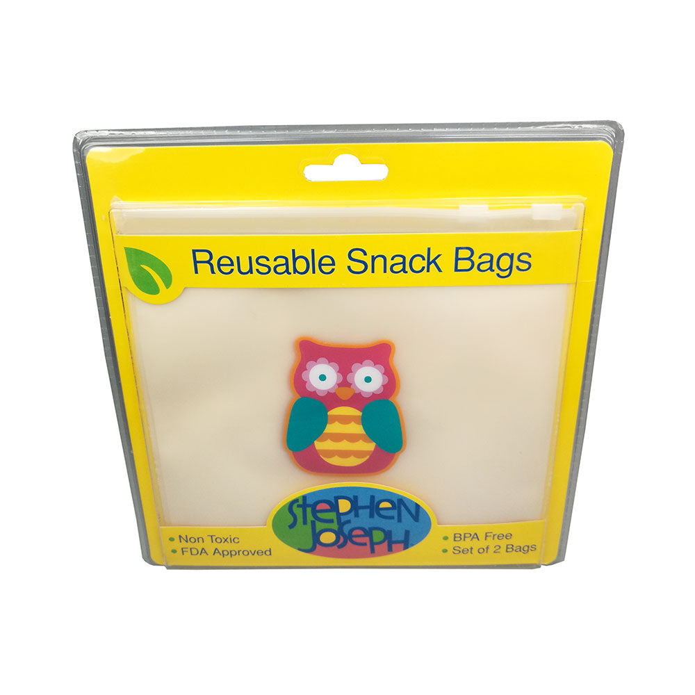 Reusable Snack Bag Owl - Stephen Joseph