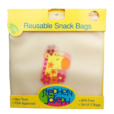 Reusable Snack Bag Giraffe
