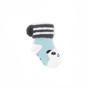 Bootie Panda Socks with Pom - Bonnie Baby