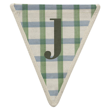 Pennant Checked J