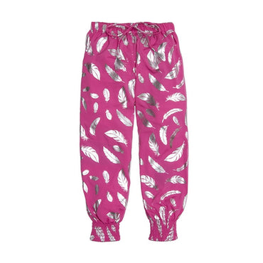 Pink Feathers Pants