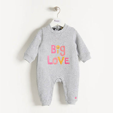 Big Love Embroidered Playsuit Kids - Bonnie Baby