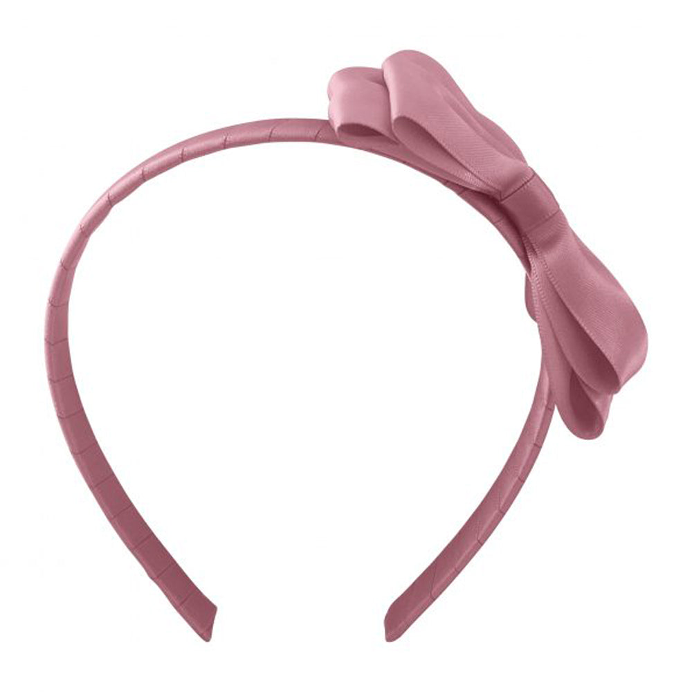 Large Double Bowtie – Hairband – Fuschia