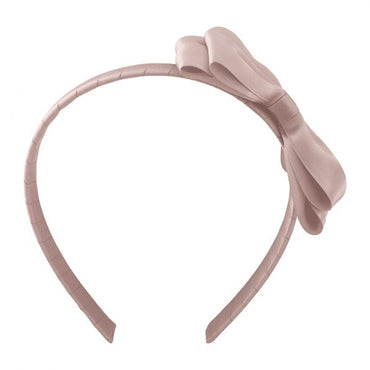 Large Double Bowtie – Hairband – Pink