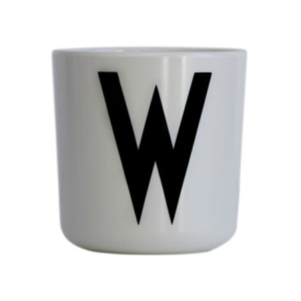 Design Letter Melamin Cup W