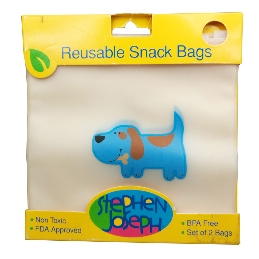 Reusable Snack Bag Dog - Stephen Joseph