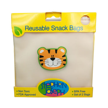 Reusable Snack Bag Tiger - Stephen Joseph