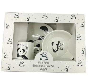 Harry Panda Bowl, Cup & Plate Set