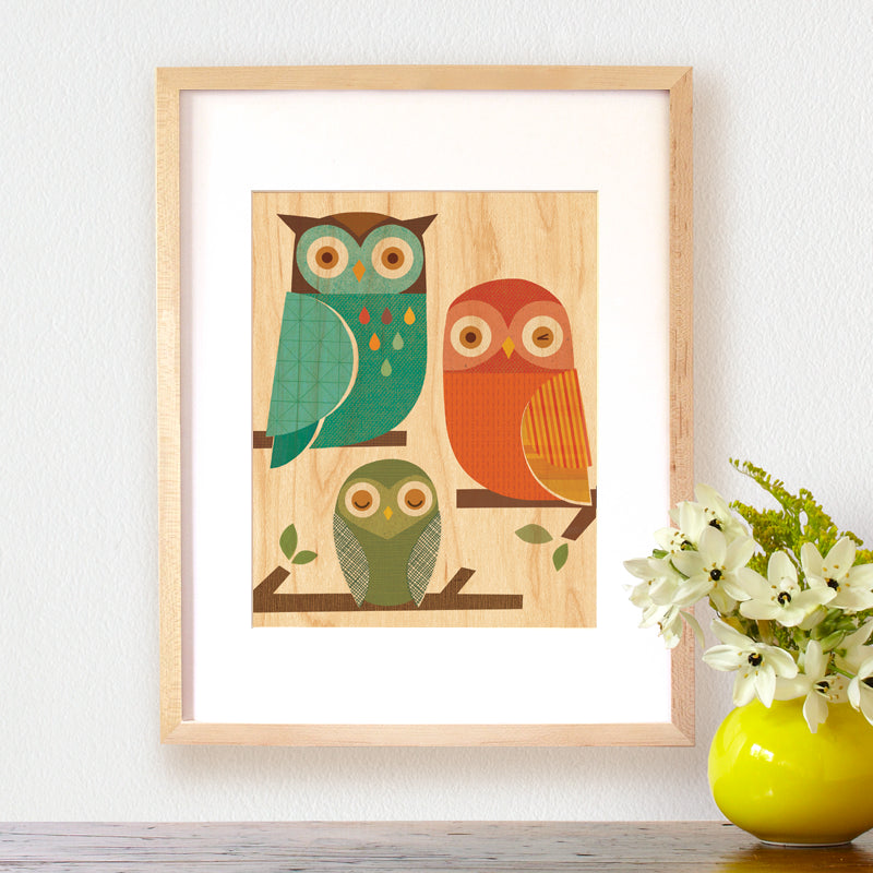 Frame Wall Art Owl