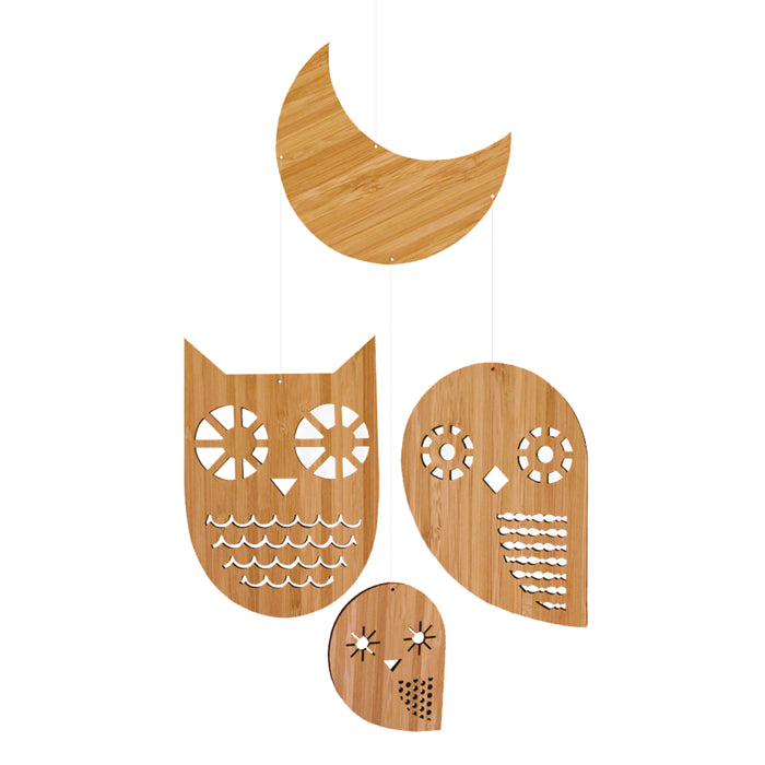 Owl Bamboo Mobile