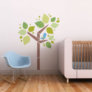 Tree With Bird Decal
