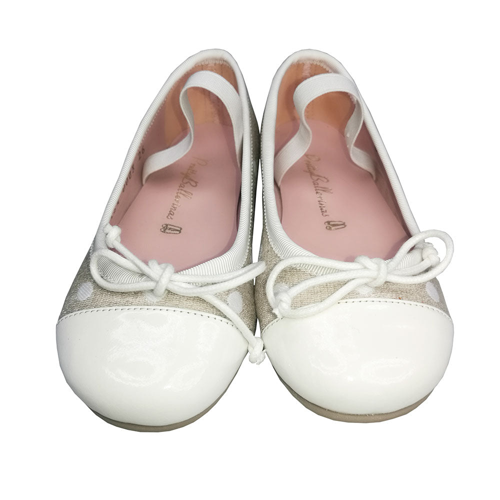 blanco Stellina Shoes - Pretty Ballerina