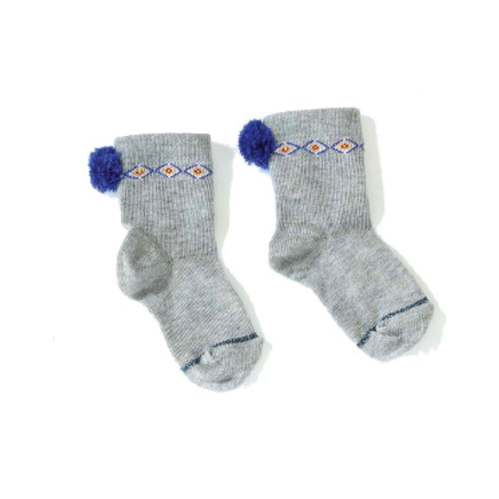 Jacquard Embroidery Socks - Bonheur Du Jour