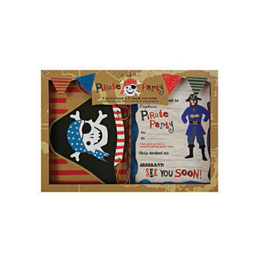 Invite&Ty Card Pirate