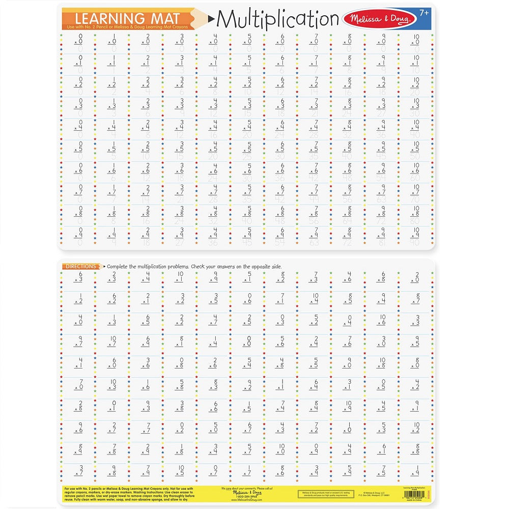Multiplication Mat - Melissa and Doug